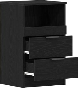 vidaXL Stolik nocny Czarny dąb 40.2 x 36 x 65 cm 5