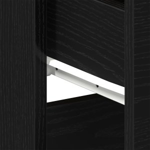 vidaXL Stolik nocny Czarny dąb 40.2 x 36 x 65 cm 10