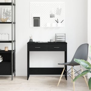 vidaXL Biurko Czarny dąb MDF 80 x 40 x 75 cm (862480) 4