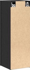 vidaXL Szafka RTV Czarny dąb 30.5 x 30 x 90 cm 6