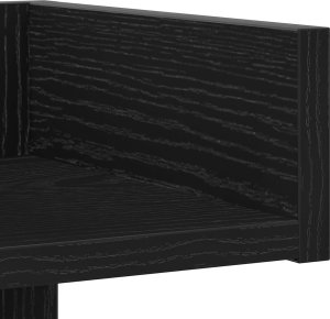 vidaXL Regał Czarny dąb Drewno inżynieryjne 48 x 25.5 x 140 cm 8