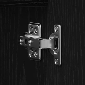 vidaXL Szafka RTV Czarny dąb Duża Szafka RTV 9