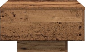 vidaXL Stół Kawowy Stare Drewno Drewno Trwały Stolik Kawowy Kwadratowy 2