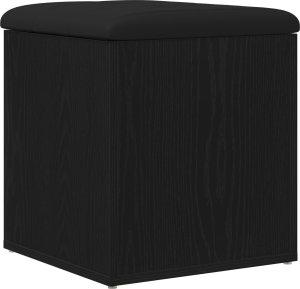 vidaXL Ławka do przechowywania Czarny dąb Drewno 42 x 42 x 45 cm 3