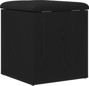 vidaXL Ławka do przechowywania Czarny dąb Drewno 42 x 42 x 45 cm 8