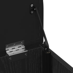 vidaXL Ławka do przechowywania Czarny dąb Drewno 42 x 42 x 45 cm 9