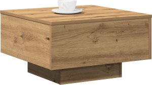 vidaXL Stolik kawowy Lite drewno dębowe 55 x 55 x 31 2