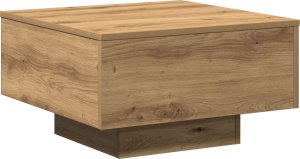 vidaXL Stolik kawowy Lite drewno dębowe 55 x 55 x 31 5