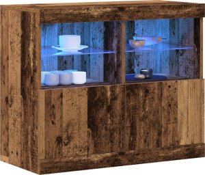 vidaXL Bufet Średni Bufet Prostokątny Rustykalny 2