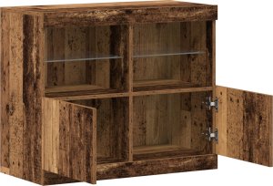 vidaXL Bufet Średni Bufet Prostokątny Rustykalny 4