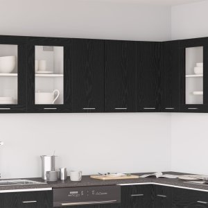 szafka kuchenna vidaXL czarny dąb drewno inżynieryjne 60 x 31 x 60 cm 1