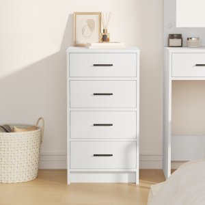 vidaXL Biały Średni Bufet Prostokątny 4