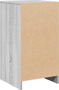 vidaXL Szary Sonoma Drewno inżynieryjne Średni Szafka Prostokątna 6