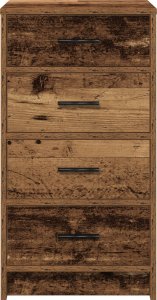 vidaXL Stare drewno Lite drewno z odzysku Średni Bufet Prostokątny 7