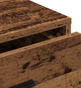 vidaXL Stare drewno Lite drewno z odzysku Średni Bufet Prostokątny 10