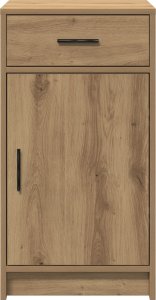 vidaXL Dąb rzemieślniczy Drewno inżynieryjne Kompaktowy Szafka boczna 7