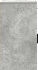 vidaXL Szary beton Drewno inżynieryjne Średni Szafka boczna 8