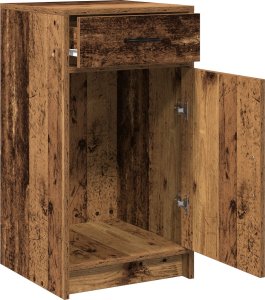 vidaXL Stare drewno Drewno kompozytowe Średni Rustykalny bufet 5