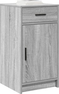 vidaXL Szary Sonoma Drewno inżynieryjne Kompaktowy Szafka bufetowa 2