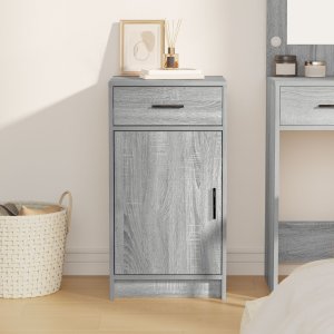 vidaXL Szary Sonoma Drewno inżynieryjne Kompaktowy Szafka bufetowa 4