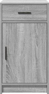 vidaXL Szary Sonoma Drewno inżynieryjne Kompaktowy Szafka bufetowa 7