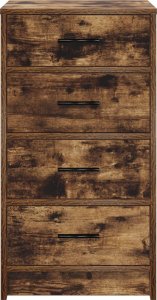 vidaXL Wędzony Dąb Drewno Średni Rustykalny Kredens Prostokątny 7