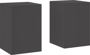 vidaXL Stojaki na rośliny Zestaw 2 Czarny Stal walcowana na zimno 3