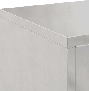 vidaXL Stojaki na rośliny Zestaw 2 Srebrny Stal nierdzewna 8