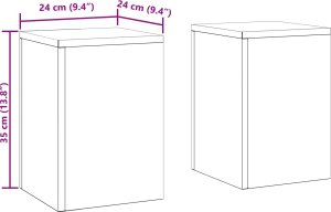 vidaXL Stojaki na rośliny Zestaw 2 Srebrny Stal nierdzewna 10