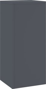 vidaXL Stojaki na rośliny Zestaw 2 Antracytowy Stal walcowana na zimno 5