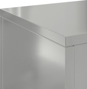 vidaXL Stojaki na rośliny Zestaw 2 Szary Stal ocynkowana 24 x 24 x 75 cm 8