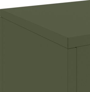 vidaXL Stojaki na rośliny Zestaw 2 Oliwkowy Stal walcowana na zimno 8