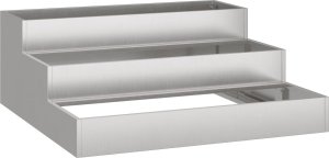 vidaXL Donica ogrodowa Rustykalna Stal odporna 90 x 90 x 35 cm Donice 3