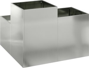 vidaXL Donica ogrodowa Galvanized steel 100 x 100 x 60 cm 5