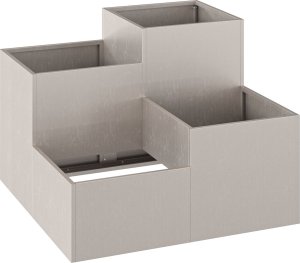 vidaXL Donica Ogrodowa Rdzawa Stal odporna na warunki atmosferyczne 5