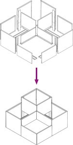vidaXL Donica ogrodowa Srebrny Stal nierdzewna 80 x 80 x 48 cm Doniczki 10