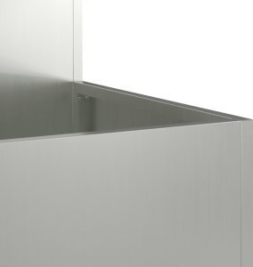 vidaXL Donica ogrodowa Szara Stal ocynkowana 80 x 80 x 48 cm Donice 9