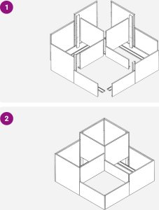 vidaXL Skrzynka na rośliny Oliwkowa Metalowa 100 x 100 x 60 cm Donice 10