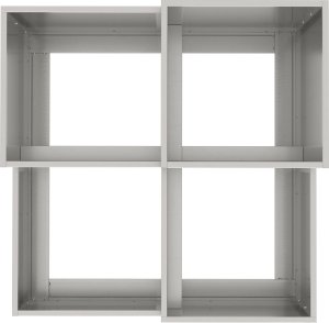 vidaXL Donica Ogrodowa Stal Nierdzewna 100 x 100 x 60 cm 8