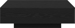 vidaXL Stolik kawowy Czarny dąb Drewno 100 x 100 x 31 cm Trwały 2