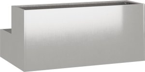 vidaXL Stojak na rośliny Stal nierdzewna 100 x 60 x 45 cm Wytrzymały 5