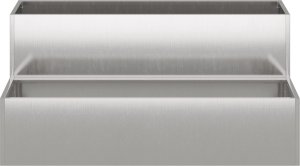 vidaXL Stojak na rośliny Stal nierdzewna 100 x 60 x 45 cm Wytrzymały 6