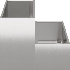 vidaXL Stojak na rośliny Stal nierdzewna 100 x 60 x 45 cm Wytrzymały 7