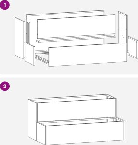 vidaXL Stojak na rośliny Stal nierdzewna 100 x 60 x 45 cm Wytrzymały 10