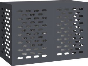 vidaXL vidaXL Antracytowy Stal 100 x 50 x 70 cm Trwały 2