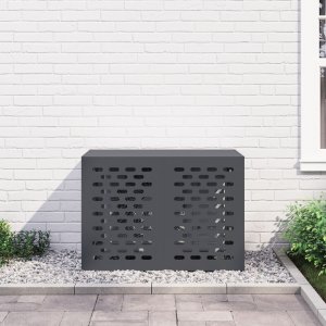 vidaXL vidaXL Antracytowy Stal 100 x 50 x 70 cm Trwały 4