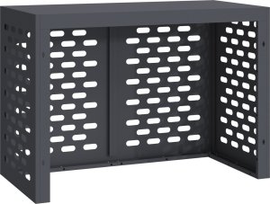 vidaXL vidaXL Antracytowy Stal 100 x 50 x 70 cm Trwały 5