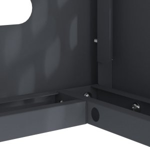 vidaXL vidaXL Antracytowy Stal 100 x 50 x 70 cm Trwały 9