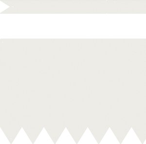 vidaXL Biały Plastik 100 x 0.5 x 30 cm Obrzeża ogrodowe Prostokątne 3