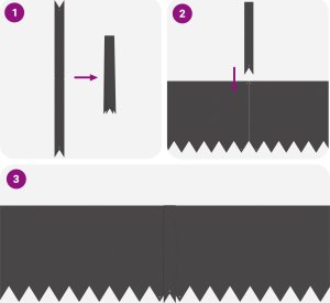 vidaXL Czarny Plastik 100 x 0.5 x 30 cm Trwały Ogrodzenie ogrodowe 4